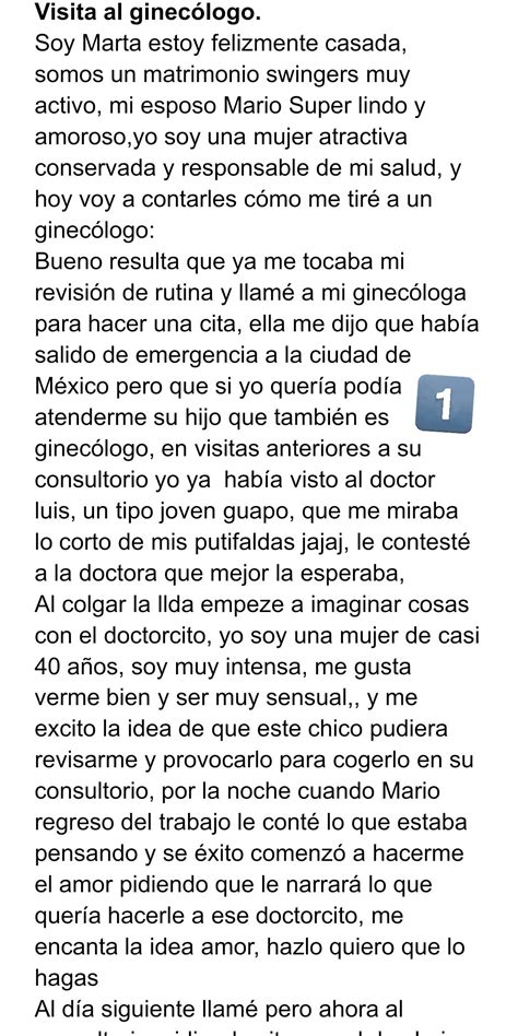 relatos eróticos ginecólogo|Con Mi Ginecólogo